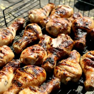 Perfectly Grilled Chicken Drumsticks