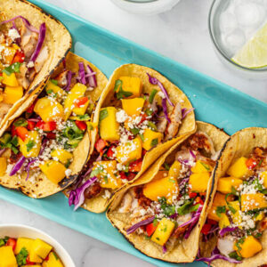 Fish Tacos With Mango Salsa